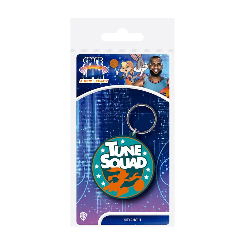 Space Jam 2 - Toon Squad Emblem Rubber Keychain - أكسسوار